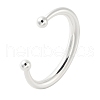 304 Stainless Steel Cuff Bangles BJEW-S161-08S-1-1