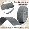   4 Rolls 4 Colors Polycotton Ribbon OCOR-PH0004-81B-2