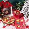 SUNNYCLUE 72Pcs 12 Styles Christmas Plastic Cabochons FIND-SC0011-30-4