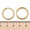 304 Stainless Steel Huggie Hoop Earrings EJEW-G272-02-16mm-G-4