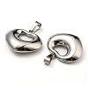 Non-Tarnish 304 Stainless Steel Pendants STAS-G311-06P-2