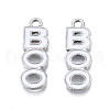 Rack Plating Alloy Enamel Pendants ENAM-T011-161-2