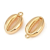 Ocean Theme Brass Charms KK-F902-07D-G-2