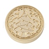 Christmas Series Wax Seal Brass Stamp Head AJEW-M037-01G-26-2