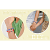 10Pcs 5 Colors Adjustable Braided Nylon Cord Bracelet Making AJEW-TA0001-25-21