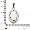 304 Stainless Steel Pendants STAS-B086-09D-P-3