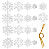 SUNNYCLUE Plastic Pendant Decorations HJEW-SC0001-73B-1