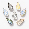 Embossed K9 Glass Rhinestone Cabochons RGLA-H008-01C-1