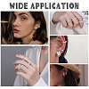 Unicraftale 304 Stainless Steel Clip-on Earrings/Pendants STAS-UN0006-20P-8
