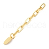 Brass Ends with Chain KK-D378-09G-01-2