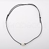 Mother's Day Jewellery Freshwater Pearl Beaded Necklaces NJEW-JN00666-2