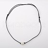 Freshwater Pearl Beaded Necklaces NJEW-JN00666-2