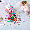 300Pcs Handmade Polymer Clay Colours Beads CLAY-CD0001-04-14