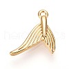 Brass Pendants KK-T075-10G-1