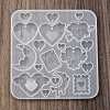 Heart DIY Silicone Ornaments Pendant Molds SIMO-R012-02-3