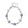 Glass Seed Beaded Bracelets BJEW-JB11889-2