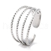 Tarnish Resistant 304 Stainless Steel Finger Rings RJEW-L102-16P-3
