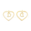 201 Stainless Steel Pendants STAS-N090-LA894-D-G-1