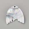 Grandient Color Opaque Resin Pendants RESI-WH0026-74F-1