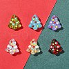 6Pcs Handmade Bumpy Glass Beads Strands LAMP-FS0001-16A-2