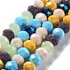 Glass Beads Strands EGLA-A034-M10mm-32-2