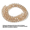 Electroplate Glass Beads Strands EGLA-FS0001-42E-4