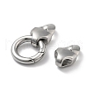 304 Stainless Steel Spring Gate Rings STAS-V008-29P-2