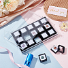 Plastic Diamond Storage Boxes Set CON-WH0092-69-4