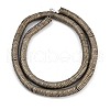 Electroplated Synthetic Non-magnetic Hematite Beads Strands G-H020-M01-A-3