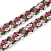 Printed Glass Beads GLAA-N008-01B-1