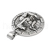 304 Stainless Steel Pendants STAS-S143-09-2