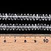 Transparent Glass Beads Strands GLAA-N001-62A-4