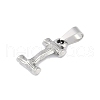 Non-Tarnish 304 Stainless Steel Pendants STAS-F235-01P-I-2