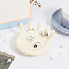 Resin Ring Display Stands RDIS-WH0016-06A-3