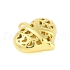 Hollow Brass Pendants for Valentine's Day KK-M289-03K-G-2