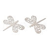 Long-Lasting Plated Brass Filigree Pendants KK-K336-34P-2