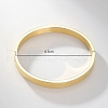 Stainless Steel Plain Bangles WA7660-2-3