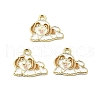 Zinc Alloy Enamel Pendants FIND-Z080-01G-03-1