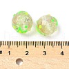 Luminous Handmade Enamel Gold Sand Glass Beads Strands LAMP-U004-08B-5