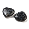 Mother's Day Gifts Heart Natural Larvikite Palm Stones G-C134-06A-25-2