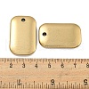Electroplated Synthetic Non-Magnetic Hematite Pendants G-C136-05G-3
