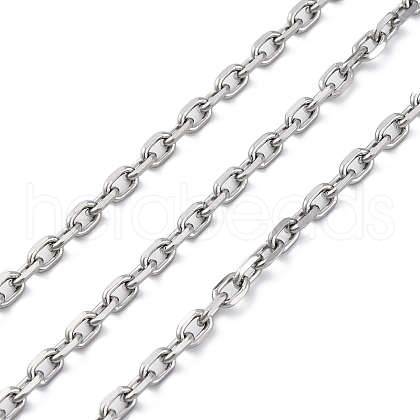 304 Stainless Steel Cable Chains CHS-M009-12P-07-1