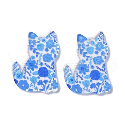 Transparent Acrylic Pendant ENAM-D045-05E-03-1