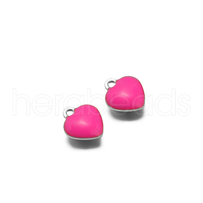Stainless Steel Charms PW-WG0E535-07-1