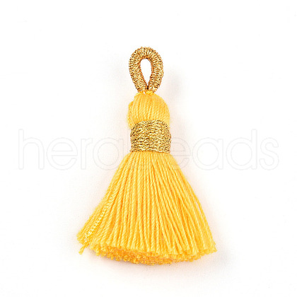 Polycotton(Polyester Cotton) Tassel Pendant Decorations FIND-N006-01F-1
