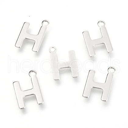 201 Stainless Steel Charms X-STAS-C021-06P-H-1