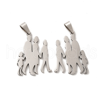 Non-Tarnish 201 Stainless Steel Pendants STAS-K251-031P-1
