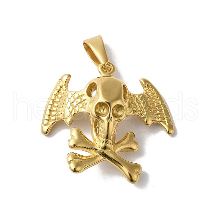 PVD Vacuum Plating 304 Stainless Steel Pendants STAS-B069-46G-04-1