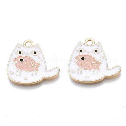 Alloy Enamel Pendants PALLOY-N170-024C-NR-1