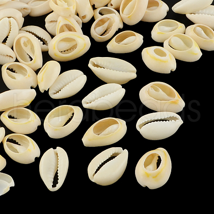 Natural Mixed Cowrie Shell Beads X-BSHE-S053-01-1
